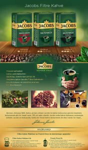 Jacobs Monarch Filtre Kahve 2 x 500 gr (3'lü Set) 3Kg