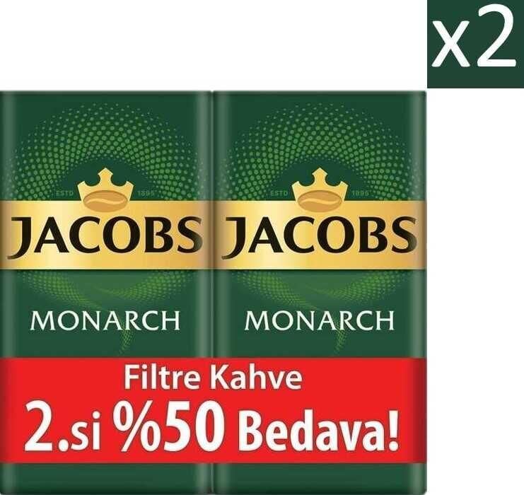 Jacobs Monarch Filtre Kahve 2 x 500 gr (2'li Set) 2 kg