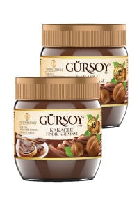 Gürsoy Kakaolu Fındık Kreması 400 Gr X 2 Adet