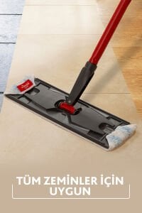 Vileda H2PRO %100 Kirli ve Temiz Suyu Ayıran Temizlik Seti & Mikrofiber Mop