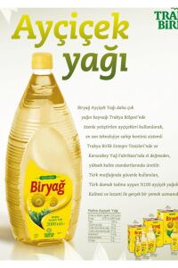 Biryağ Ayçiçek Yağı Trakya Birlik 5 Lt 2 Adet