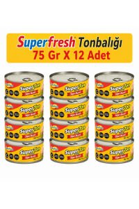 Superfresh Süperton Ton Balığı 75 Gr X 12 Adet