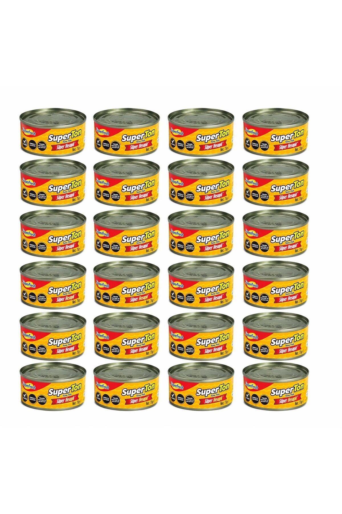 Superfresh Superton Ton Balığı 75 Gr X 24 Adet