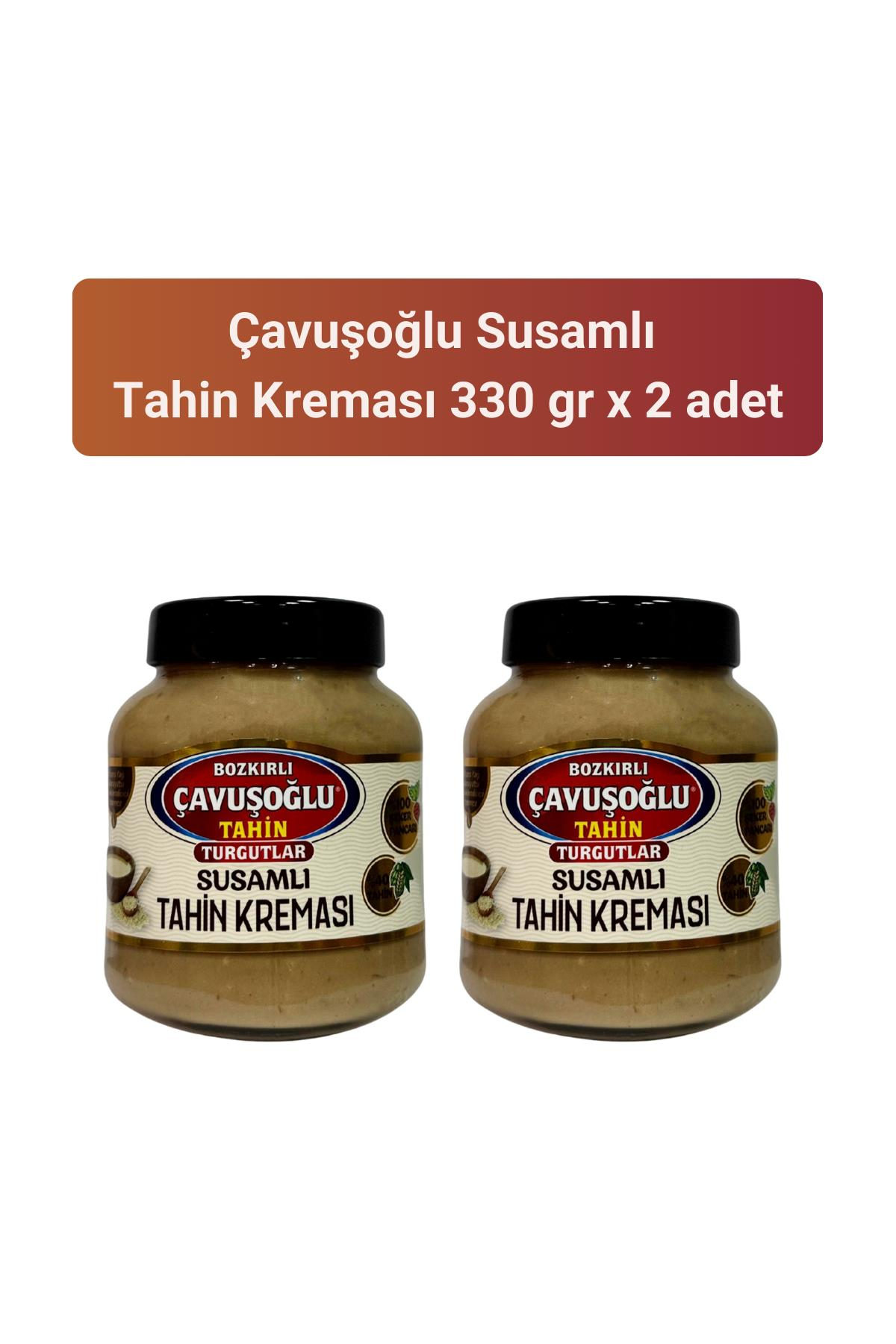 Çavuşoğlu Susamlı Tahin Kreması 330 gr x 2 Adet