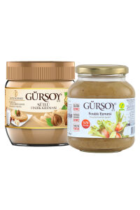 Gürsoy Sütlü Fındık Kreması 400 Gr & Fındık Ezmesi 320 Gr