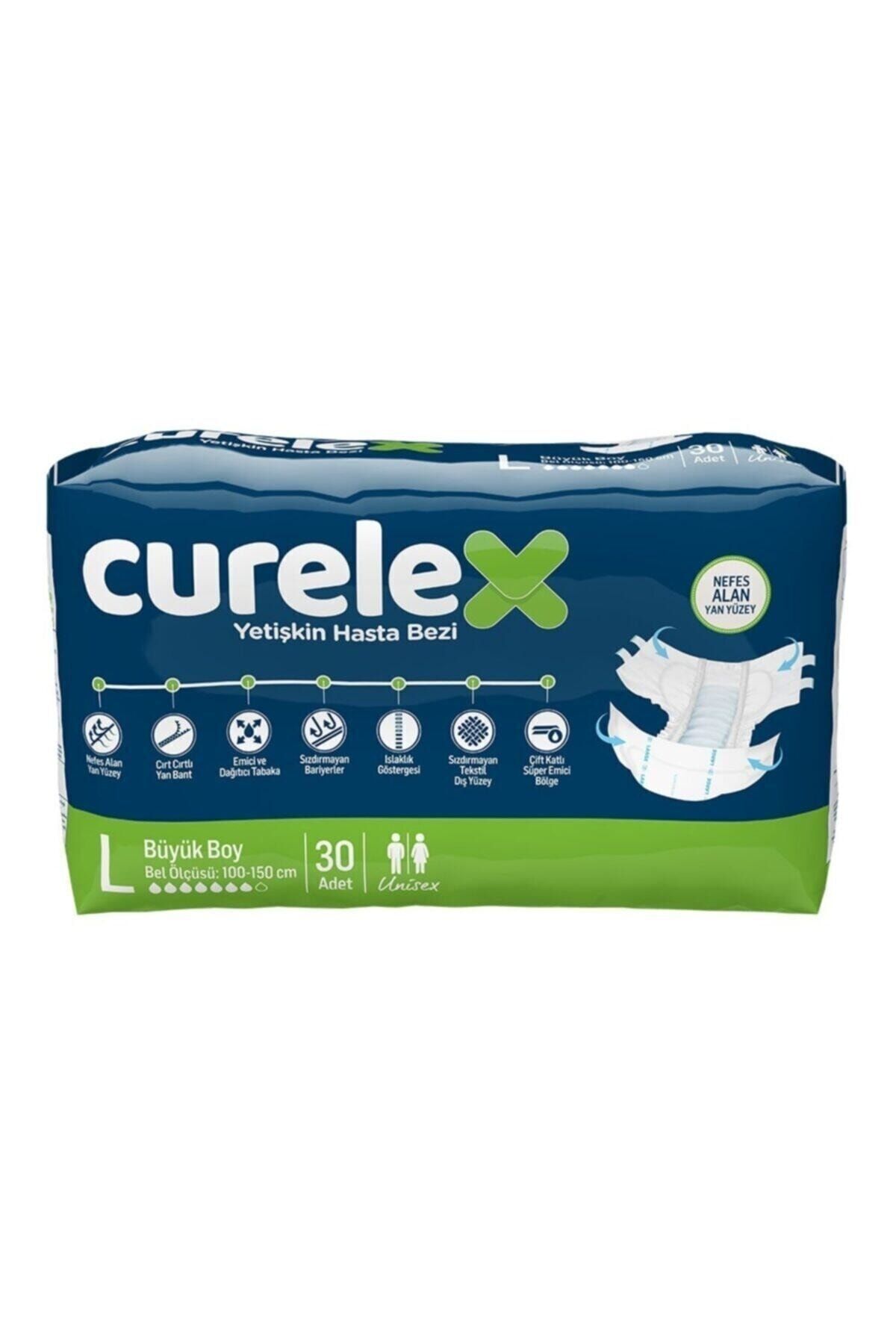 Yetişkin Hasta Bezi Curelex ( Large ) 30 Lu