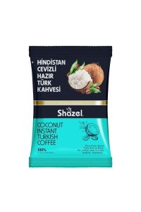 Shazel Hazır Türk Kahvesi Seti 100g X 4 Adet Hindistan Cevizi, Vişne, Nar, Antep Fıstıklı