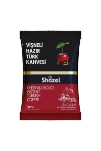Shazel Hazır Türk Kahvesi Seti 100g X 4 Adet Hindistan Cevizi, Vişne, Nar, Antep Fıstıklı