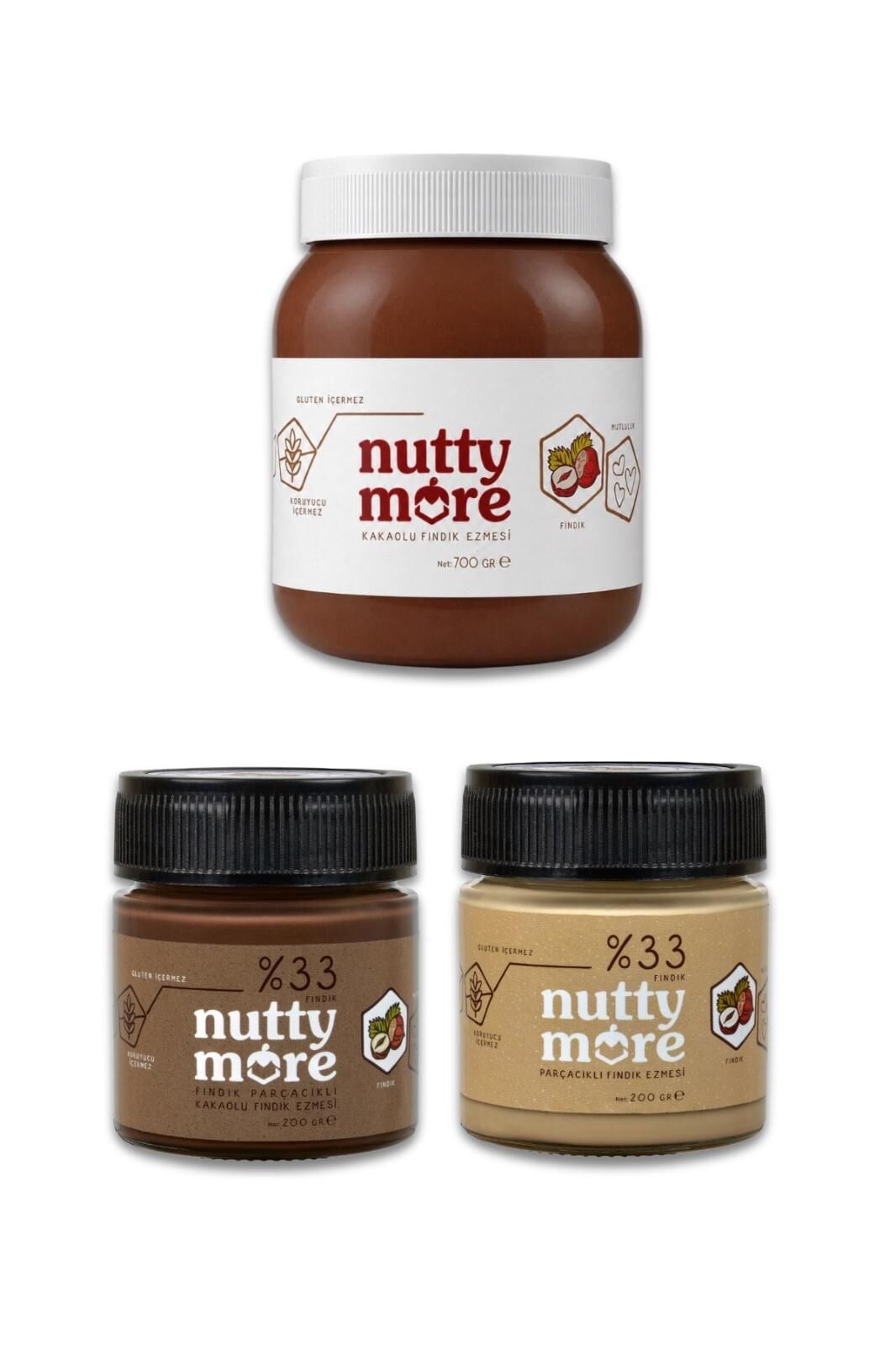 Nuttymore Kakaolu Fındık Ezmesi Süper Paket