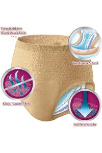 Emici Külot Hasta Bezi Avantaj Pk Büyük Kadın (16 ADET)