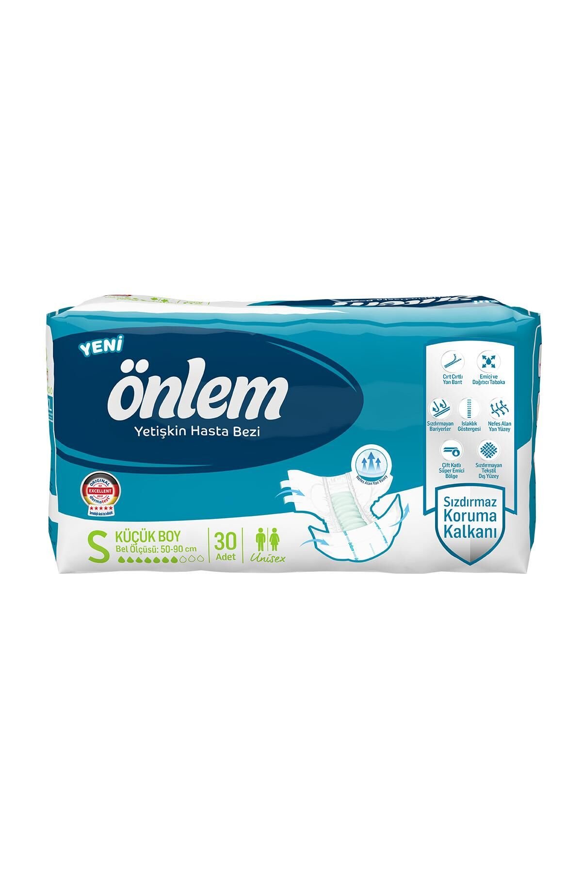 Önlem Yetişkin Hasta Bezi Küçük Boy ( Small ) 30 Adet