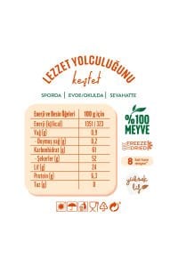 Yayla Enfies Freeze Dried Portakal 20 g x 5 Adet