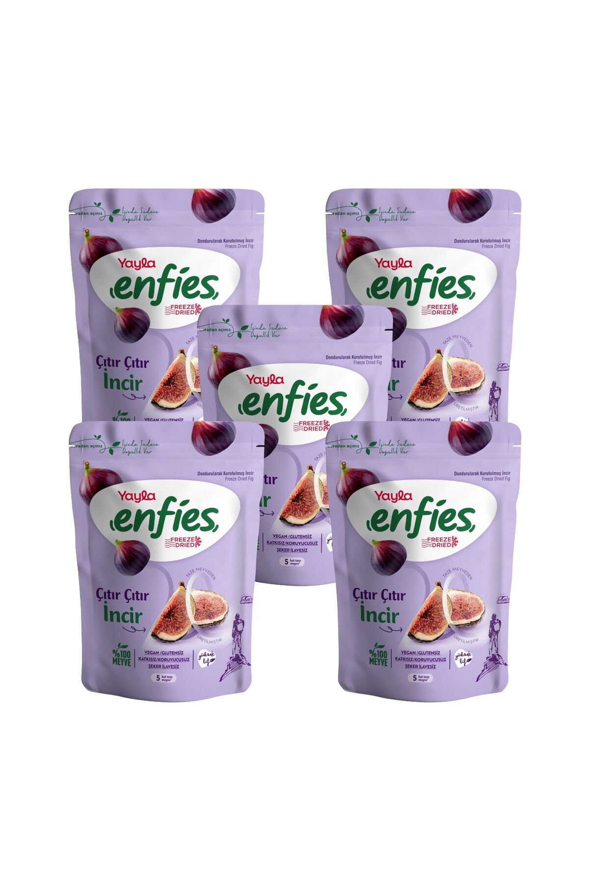 Yayla Enfies Freeze Dried İncir 20 g x 5 Adet