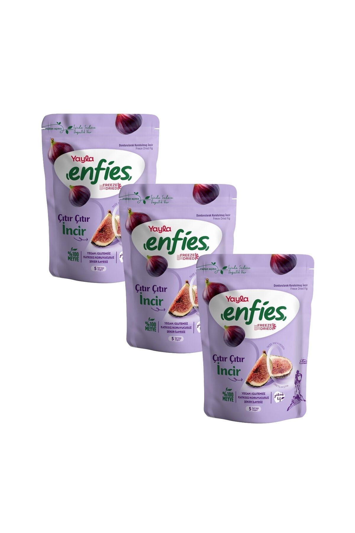 Yayla Enfies Freeze Dried İncir 20 g x 3 Adet