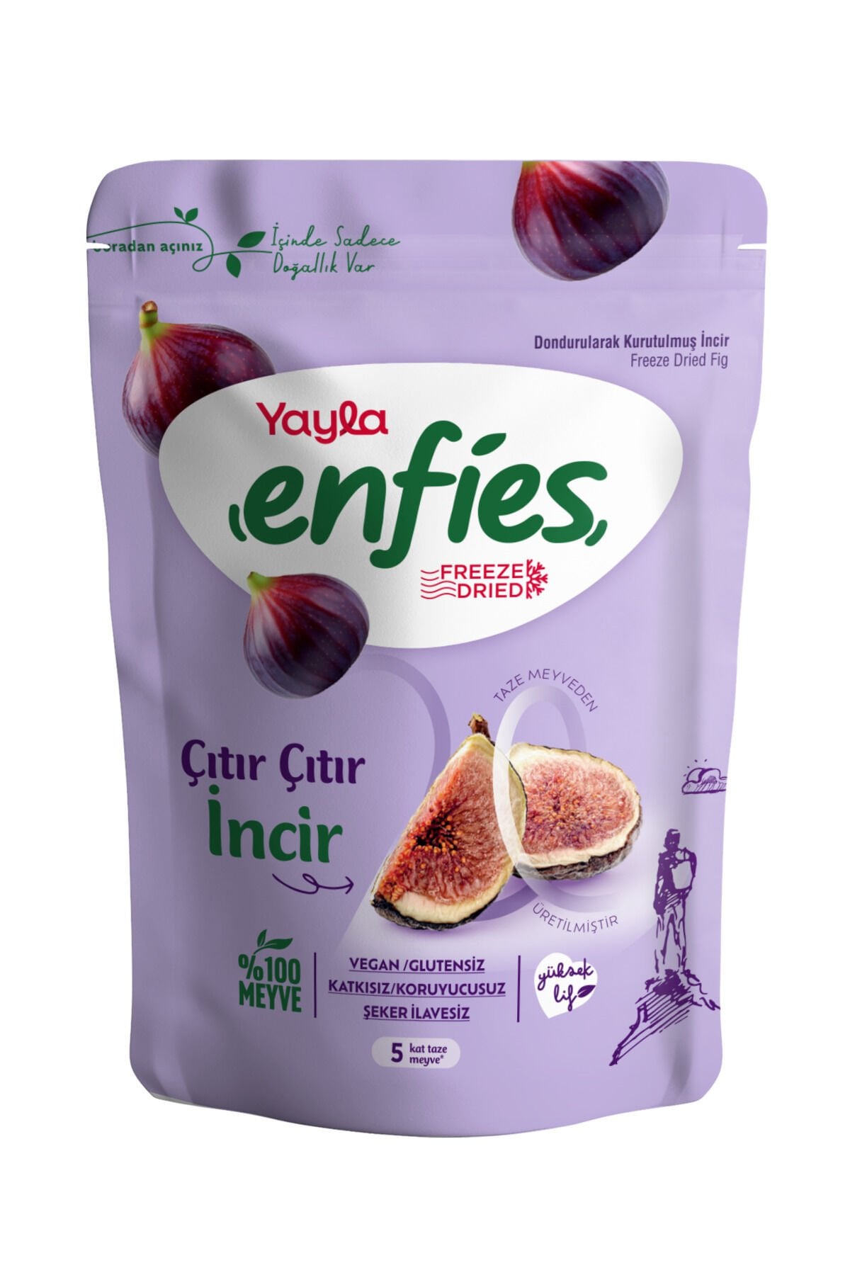 YAYLA ENFİES FREEZE DONDURULARAK KURUTULMUŞ İNCİR 20 GR