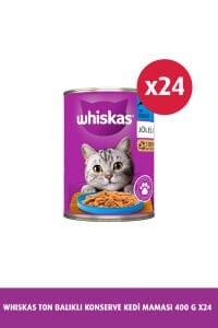 Whiskas Ton Balıklı 400 gr x 24 Adet