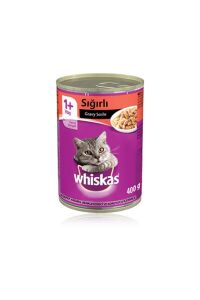 Whiskas Tavuklu 400 gr x 8 Adet, Ton Balıklı 400 gr x 8 Adet, Sığırlı 400 gr x 8 Adet Yetişkin Konserve Kedi Maması