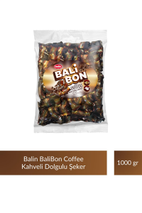 Balin Balibon Coffee Kahveli Dolgulu Şeker 1000 gr