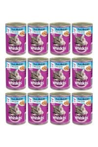 Whiskas Konserve Ton Balıklı 400 gr x 12 Adet