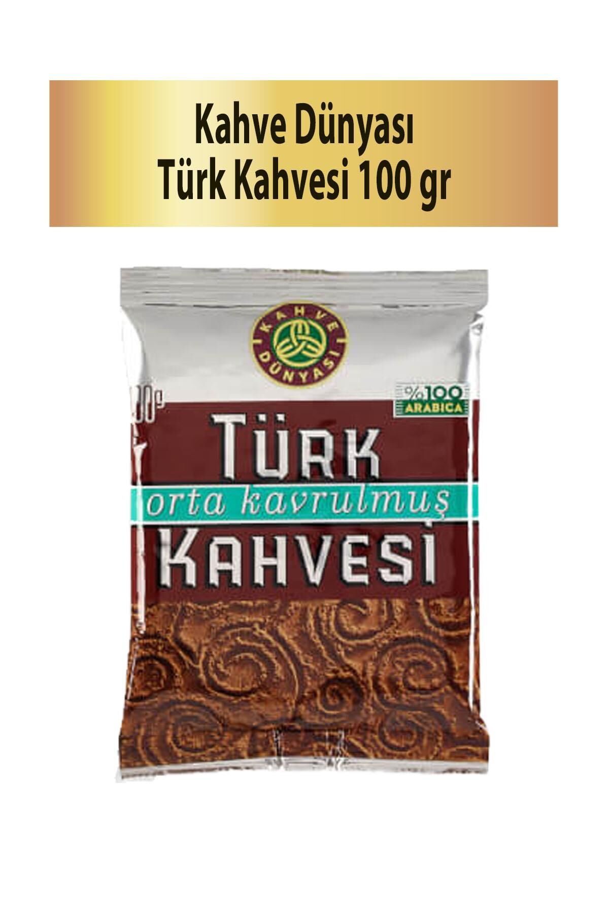 Kahve Dünyası Orta Kavrulmuş Türk Kahvesi 100 gr