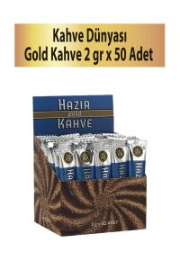 Kahve Dünyası Hazır Gold Kahve 2 gr x 50 Adet