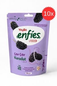 Yayla Freeze Dried Çıtır Çıtır Karadut 15 gr x 10 Adet