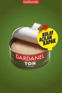 Dardanel Zeytinyağlı Ton Balığı 2 x 140 gr  x 4 Adet