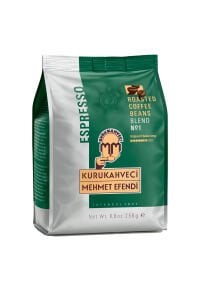 Mehmet Efendi Espresso Blend No1 Kavrulmuş Çekirdek Kahve 250 gr