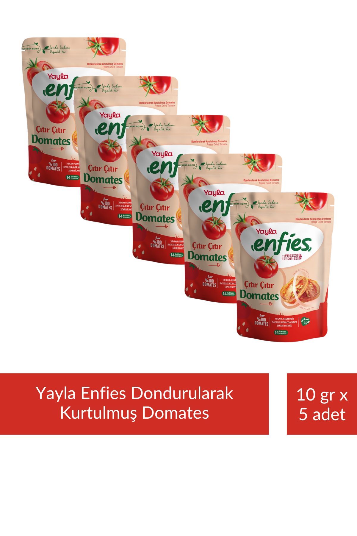 Yayla Enfies Domates 15 gr x 5 Adet