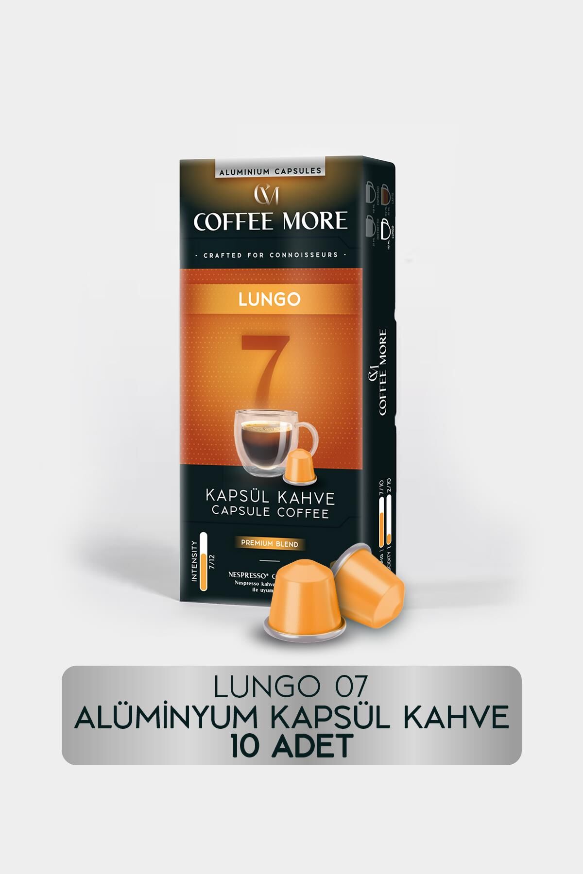 Coffee More 7 Lungo Kapsül Kahve 10 Kapsül