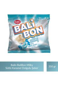 Balin Balibon Milky Sütlü Karamel Dolgulu Şeker 350 gr x 4 Adet