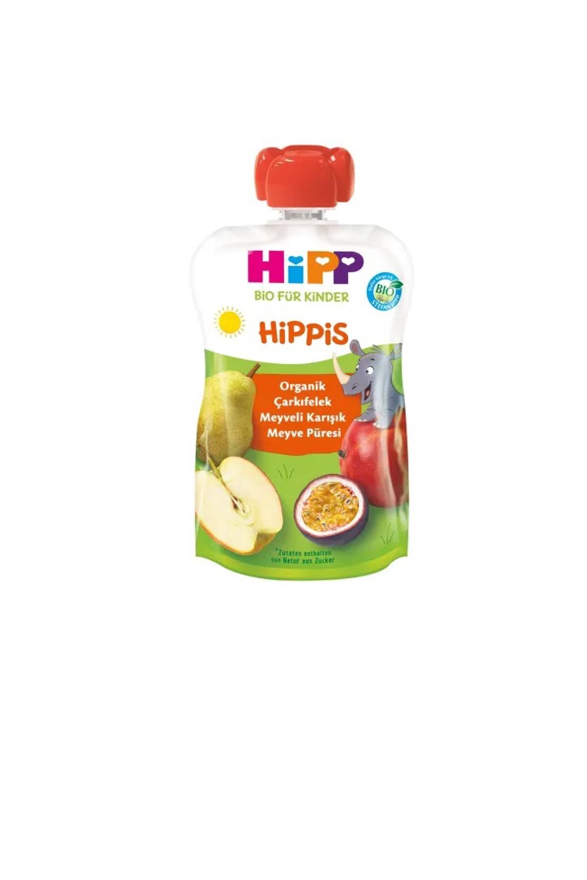 HiPP Organik Çarkıfelek Karışık Meyve Püresi 100 g