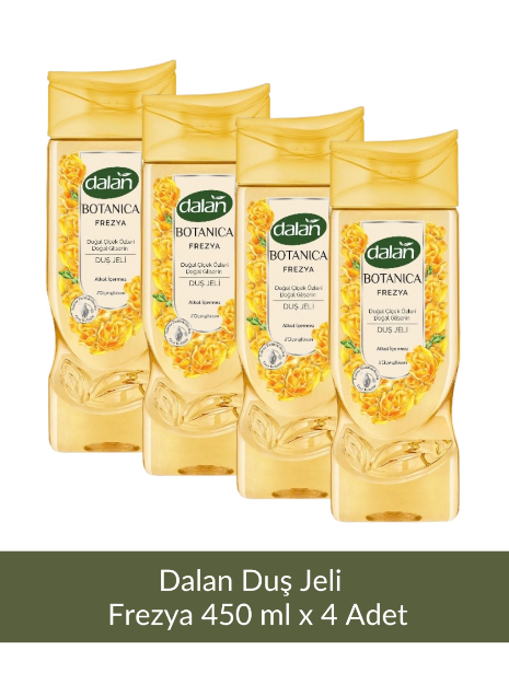 Dalan Fresh Frezya Duş Jeli 450 ml x 4 Adet