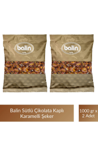 Balin Karamel Sütlü Şeker 1000 gr x 2 Adet