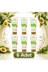 Dalan Avokado Yağlı Tüp Krem 250 ml - 6 Adet