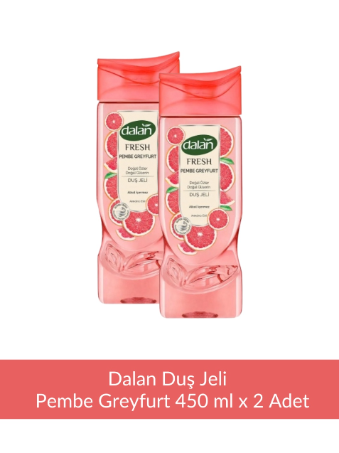 Dalan Fresh Pembe Greyfurt Duş Jeli 450 ml x 2 Adet