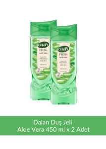 Dalan Fresh Aloe Vera Duş Jeli 450 ml x 2 Adet