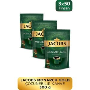 Jacobs Monarch Gold Çözünebilir Kahve 100 gr x 3 Adet