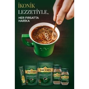 Jacobs Monarch Gold Çözünebilir Kahve 100 gr x 3 Adet