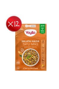 Yayla Salata Hazır Tatlı Miks 120 gr x 12 Adet