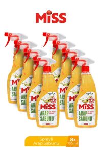 MİSS SPREYLİ ARAP SABUNU 750 MLX 8 ADET
