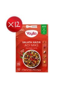 Yayla Salata Hazır Acı Miks 120 gr x12