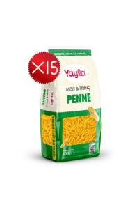 Yayla Mısır ve Pirinç Penne Makarna 400 g x15
