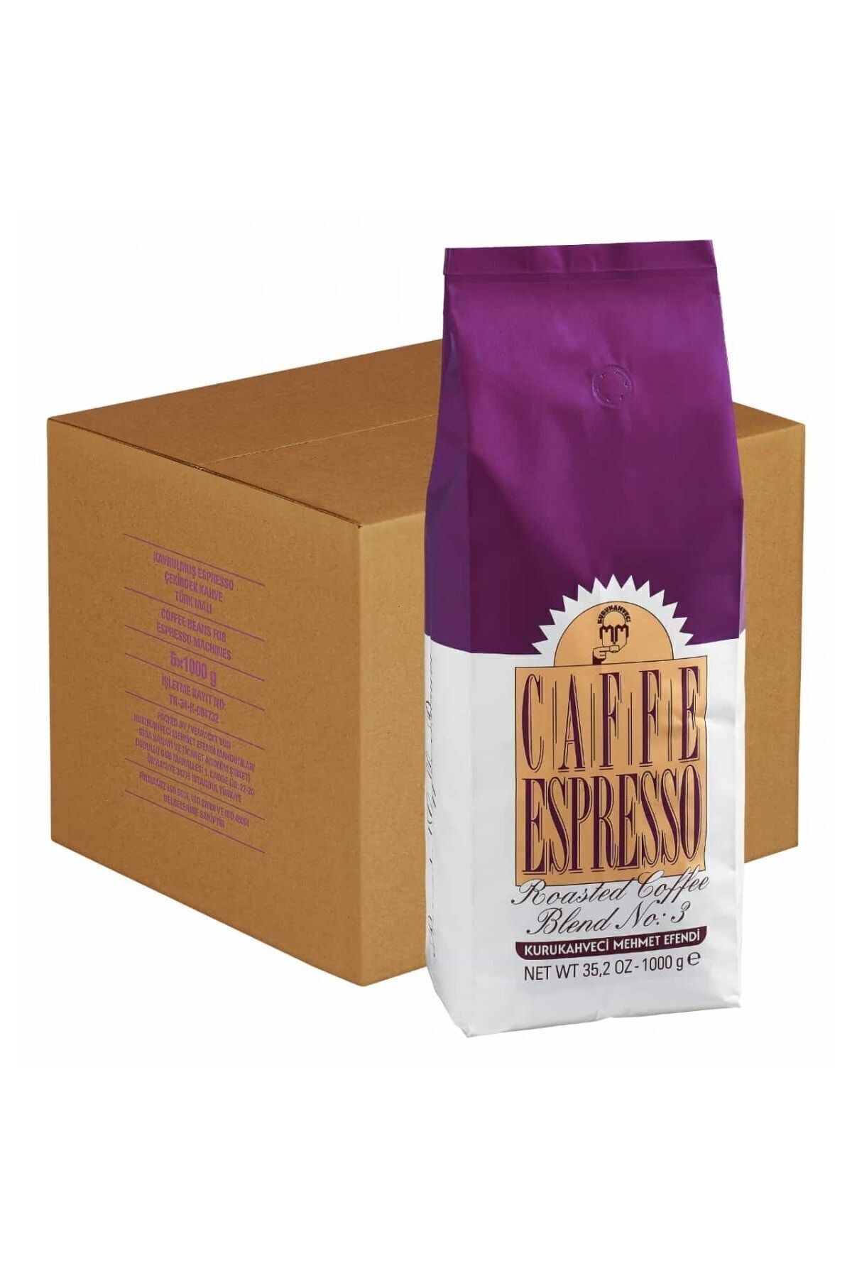 Kurukahveci Caffe Espresso Blend No:3 1 Kg