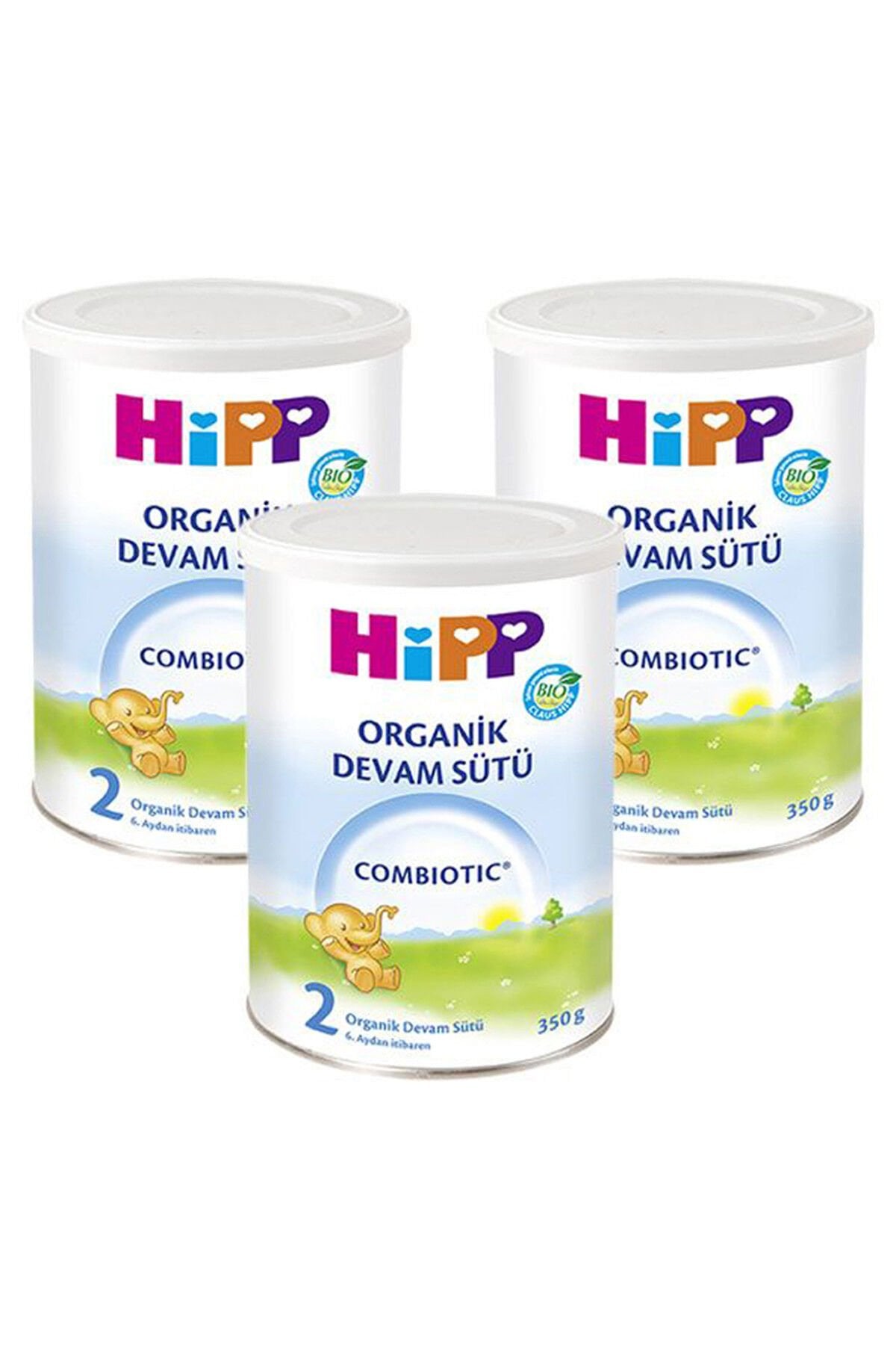 Organik Combiotic Bebek Sütü 2 Numara 350 gr 3 Adet