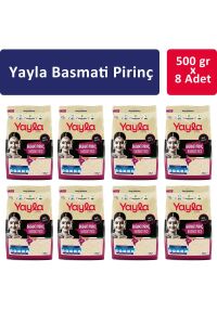 Yayla Basmati Pirinç 500 gr x 8 Adet