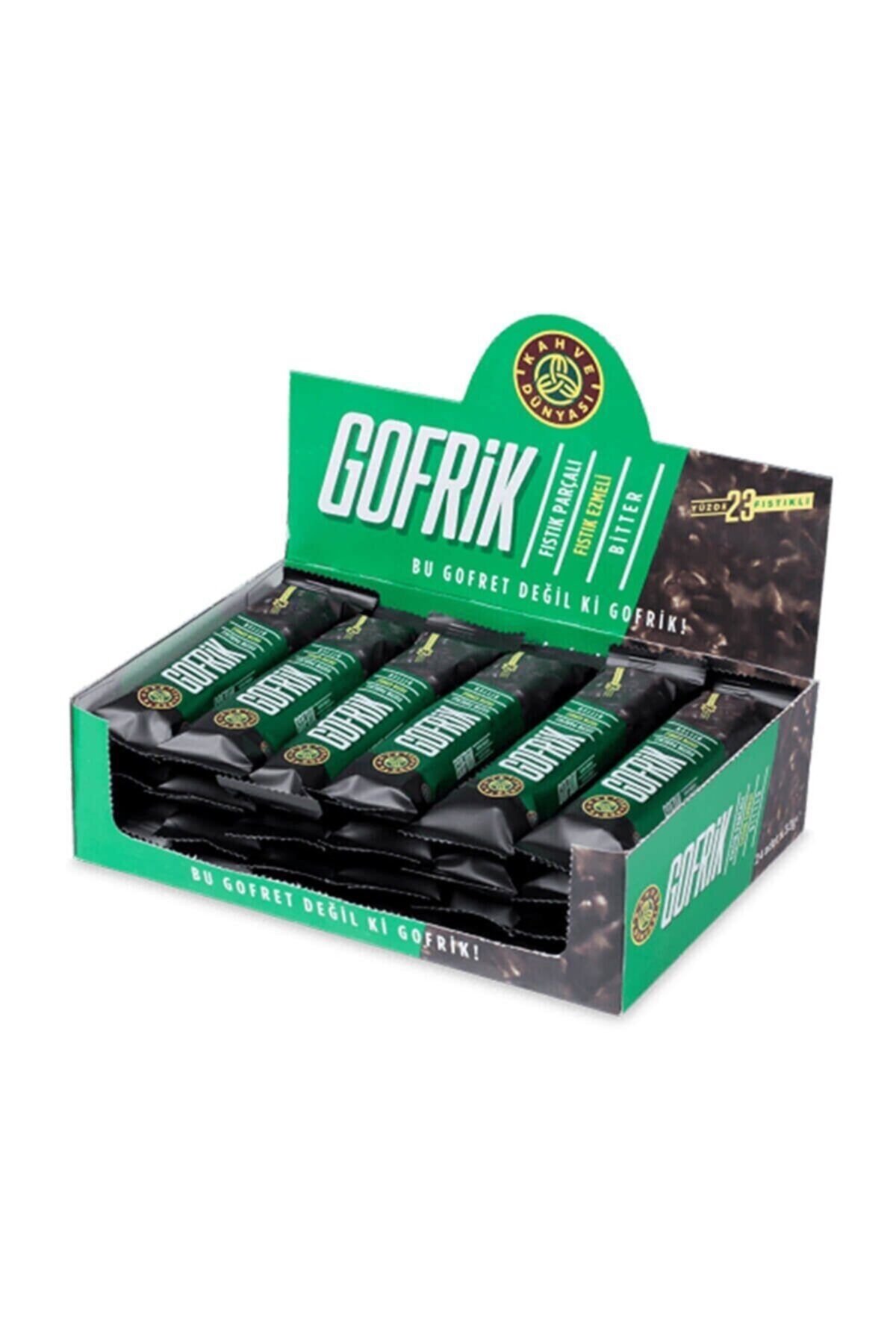Kahve Dünyası Gofrik Bitter Çikolata 33 gr x 24 Adet