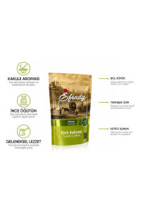 Shazel Efendy Geleneksel Kakuleli Türk Kahvesi - Doypack - 100 gr.