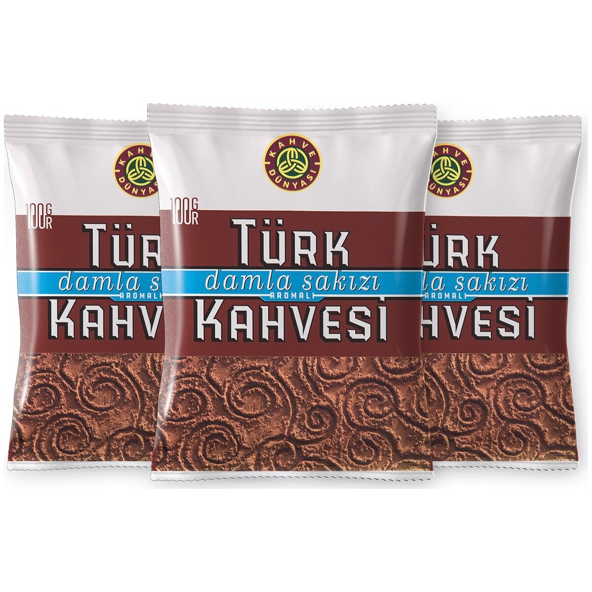 Kahve Dünyası Damla Sakızlı Türk Kahvesi 100 gr x 3 Adet