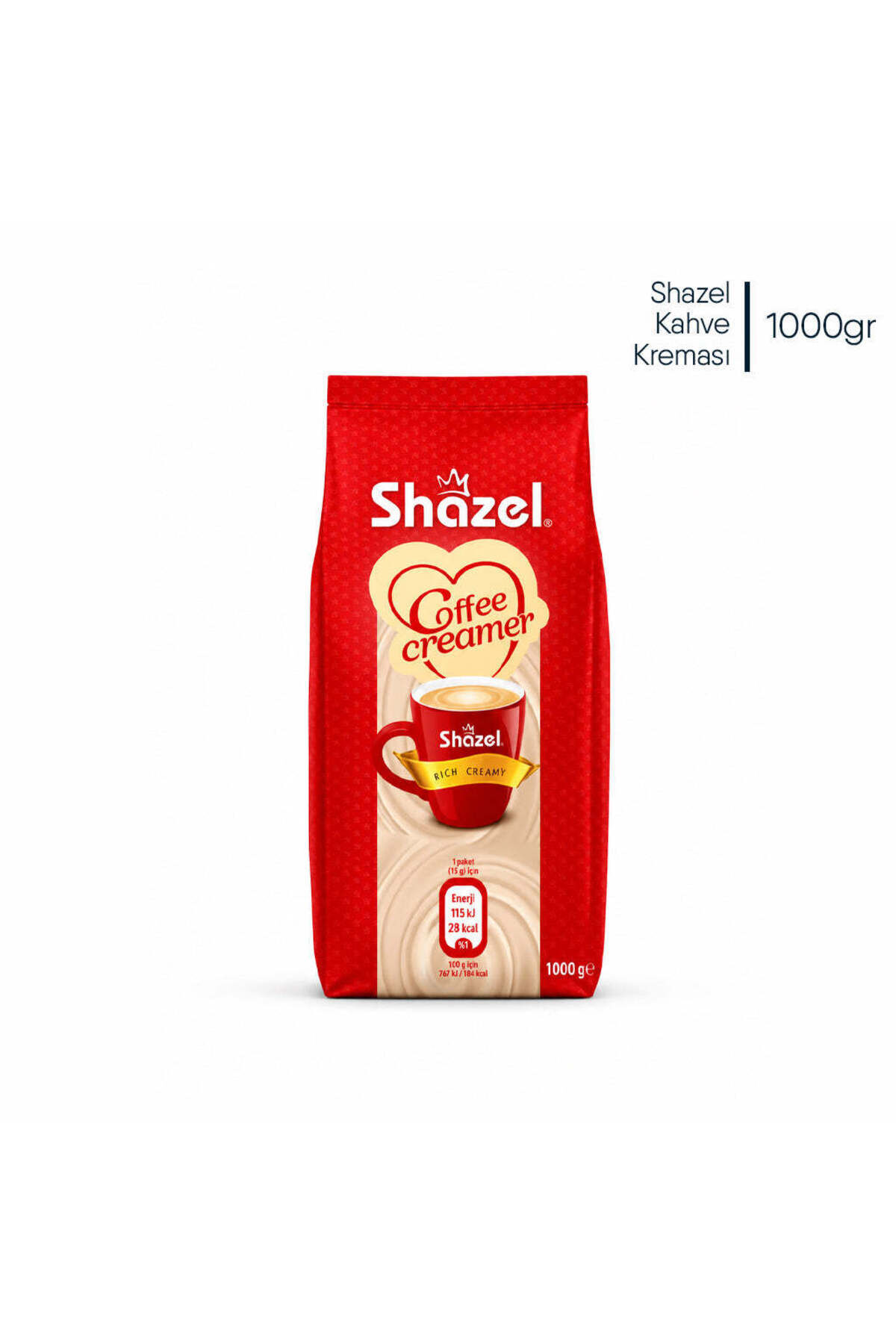 Shazel Kahve Kreması 1000 gr